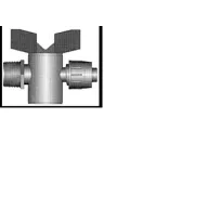 Kohútik 25x3/4 KM s vnútorným upínaním valcový