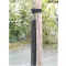 Ochranná mriežka pre stromčeky čierna 110 cm