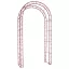 Kovová pergola Rose Arch 2,3x1,2x0,4 m