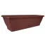 Balkónová debna, široký podnos terrakotta 80 cm