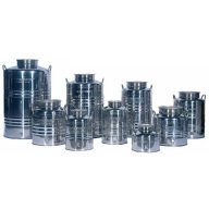 Kanva s uchom inox, s kohútikom 20 l