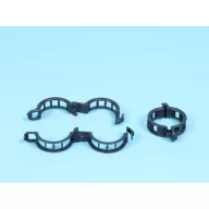 Držiace klipsy na hlavnú stonku 21mm čierne 10500/krabica