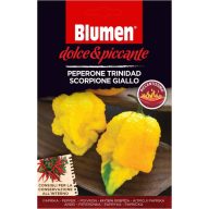  Trinidad žltý skorpión pepperóni - veľmi štipľavé (cca. 10-20 semien)