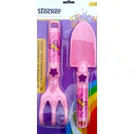 Detská záhradná sada 2 ks ružová