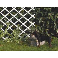 Mriežka plastová Trelliflex biela 0,5x1,5 m