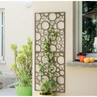   Kovový panel s dekoratívnym motívom Decoration panel 0,6x1,5 m 2012056