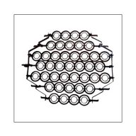 Otočná mriežka k 41 ks  bažantích vajíčkom