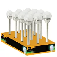   Záhradná lampa, vpichovacia, solar panel, mini Gardman L21005D