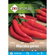 Koreninová paprika Mačková červená 1g ZKI