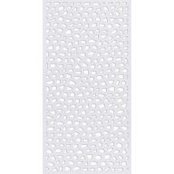 Dekoratívny  PP panel Mosaic 1x2 m biely