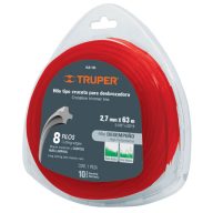 Vlasec na cievke 2,7 mm x 63 m Truper HLB-105! V tvare O