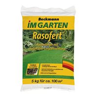   Beckmann Rasofert® dlhotrvajúce organominerálne trávnikové hnojivo 12+3+5+45% obsah organickej hmoty 5 kg