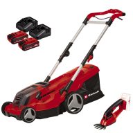   Einhell Akumulátorová kosačka GE-CM 36/37 Li sada (2x3,0Ah)