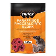 Tritox parafínový blok proti hlodavcom 300 g