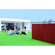   Syntetický trstinový oplet s prírodným efektom VIMET LOP červenohnedý (prírodný) 2x3 m