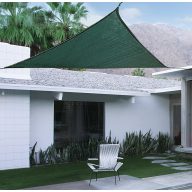   SUNNET KIT ∆ tkaná slnečná plachta zelená 3,6 x 3,6 x 3,6 m