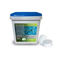   Brillant Pool Maxi-kombi chlór P – pomaly rozpustná chlórová tableta, proti riasam, flokulant 200 g/ks 5 kg