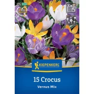 Kvetinová cibuľka Crocus Vernus Mix 15 ks