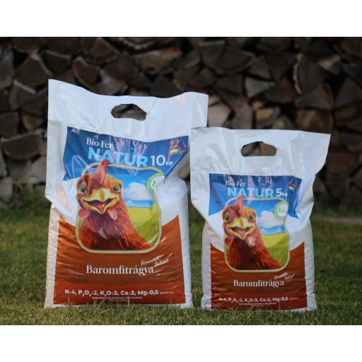 BIO-Fer Natur granulált baromfitrágya 4-2-3+6Ca 10 kg