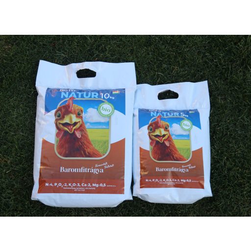 BIO-Fer Natur granulált baromfitrágya 4-2-3+6Ca 10 kg