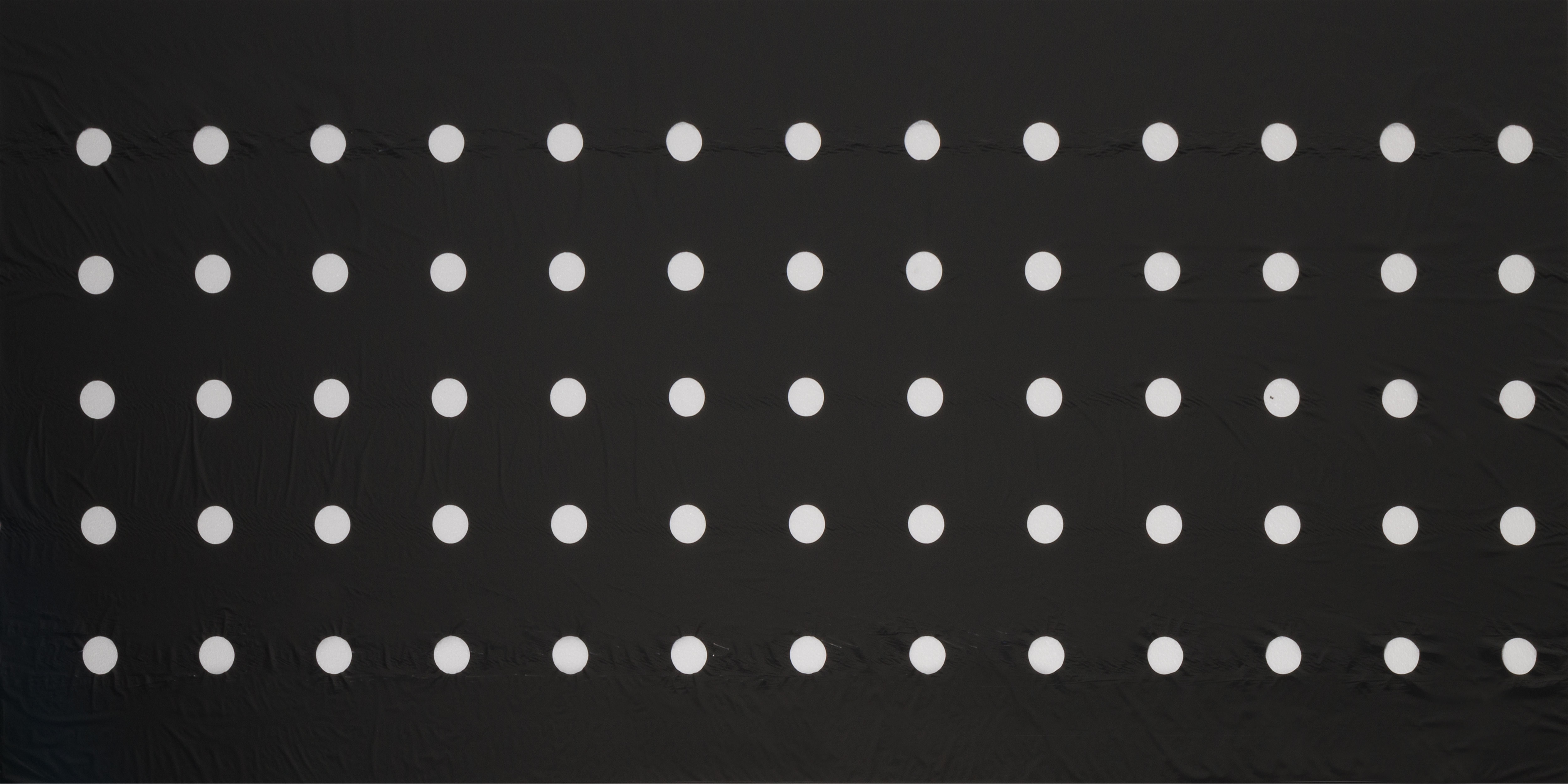 Pokrývacia fólia k drobnej zelenine, čierna 20 mikron175x45mm 0,95x5m