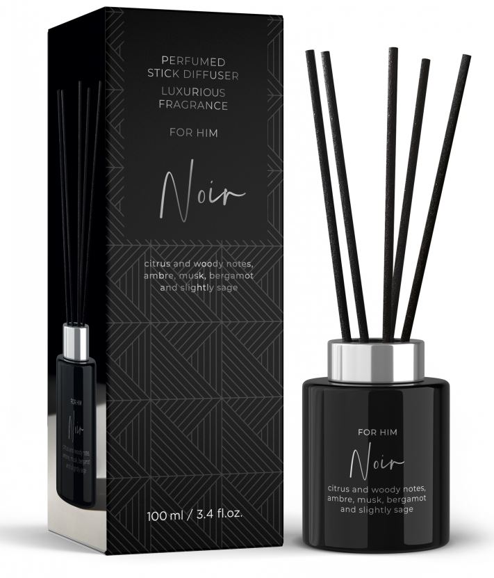 Illatosító-Prémium, pálcás For Him Noir 100 ml