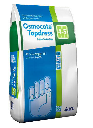 Osmocote Topdress 22+5+6+2MgO+TE 4-5 mes. 25 kg