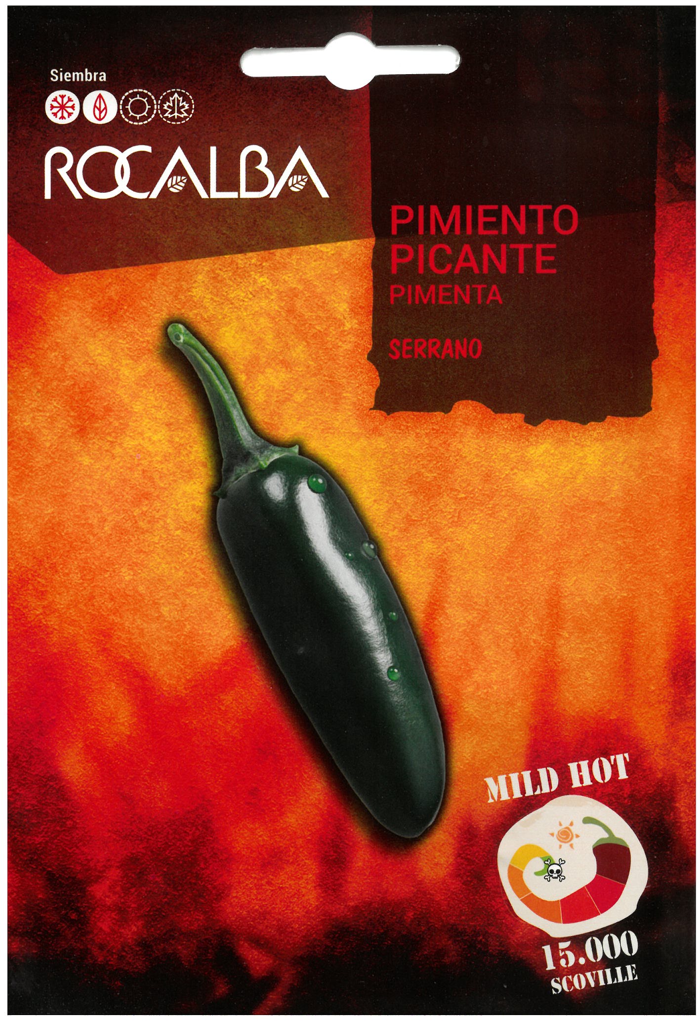 Chili paprika Serrano Rocalba 0,5 g