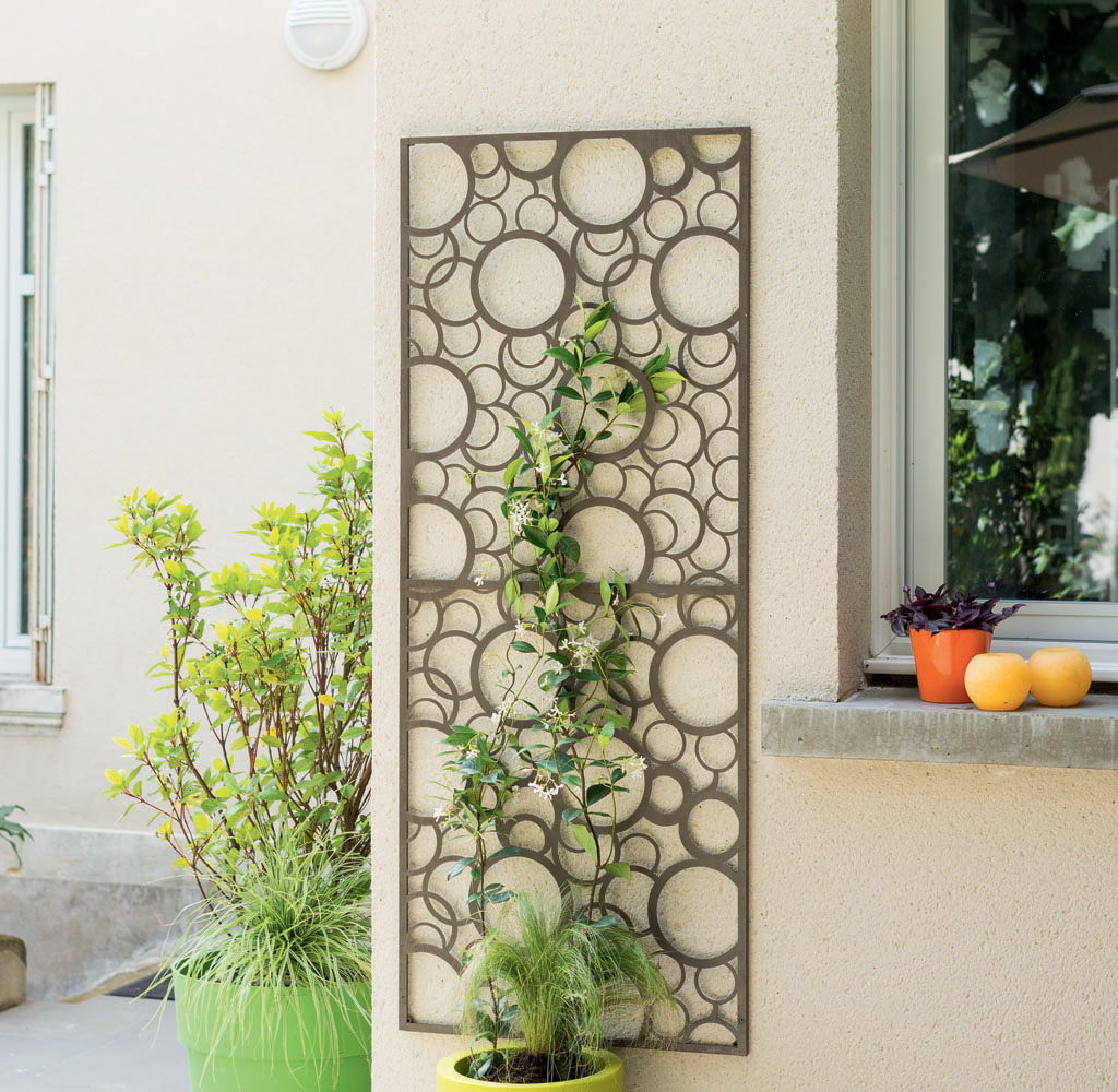 Kovový panel s dekoratívnym motívom Decoration panel 0,6x1,5 m 2012056