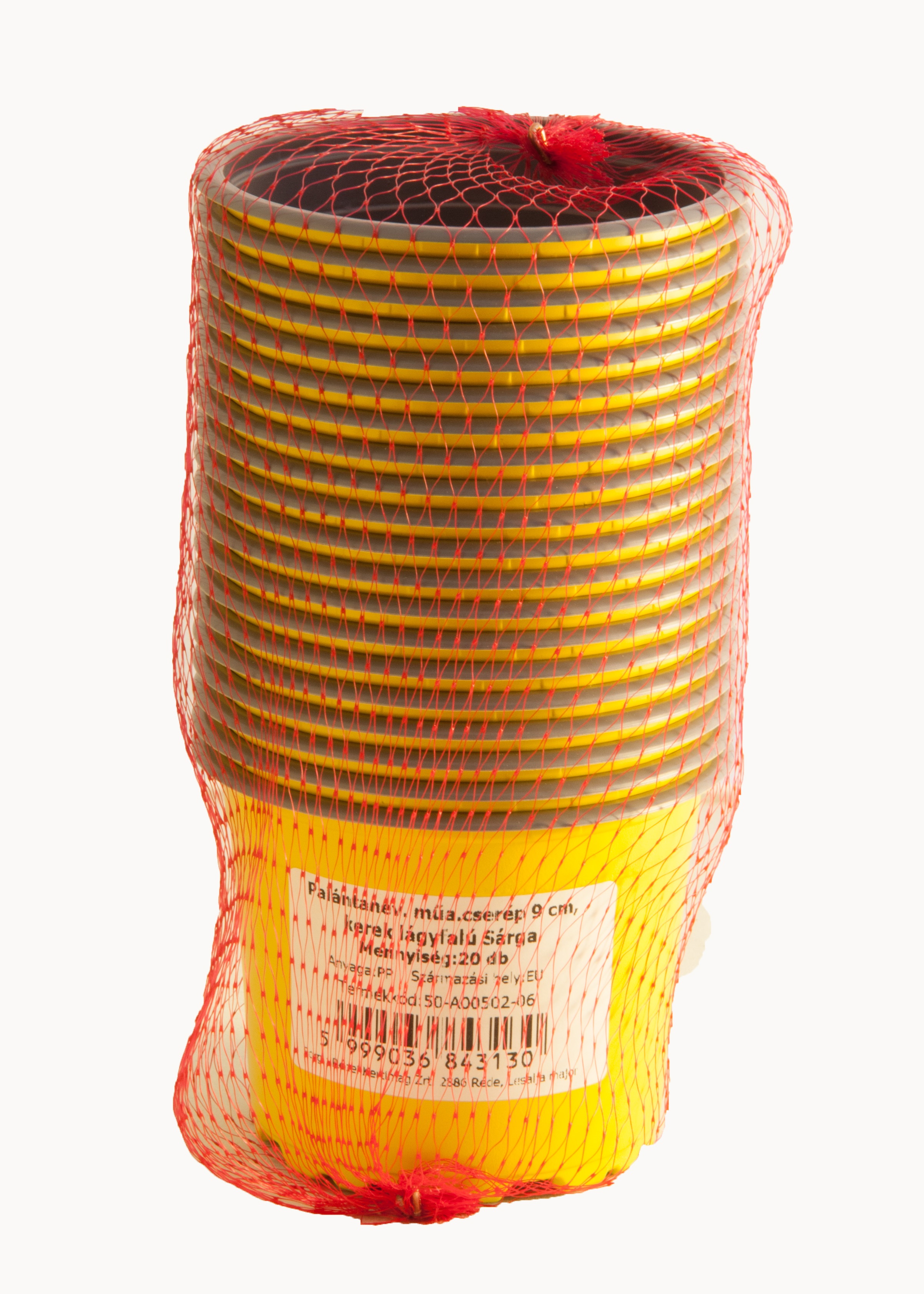 Kvetináč 9 cm (20ks) žltý