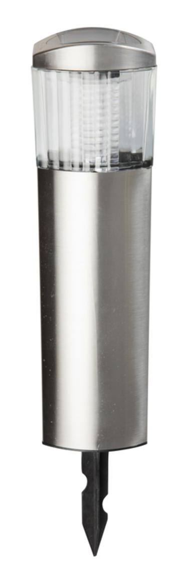 Kerti lámpa, leszúrható, napelemes Borneo 8,5x34 cm