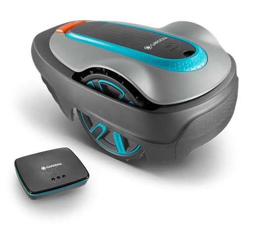 Robotic lawn mower smart SILENO life 750 Gardena kit