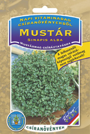 Csíranövény Mustár Bio 50g