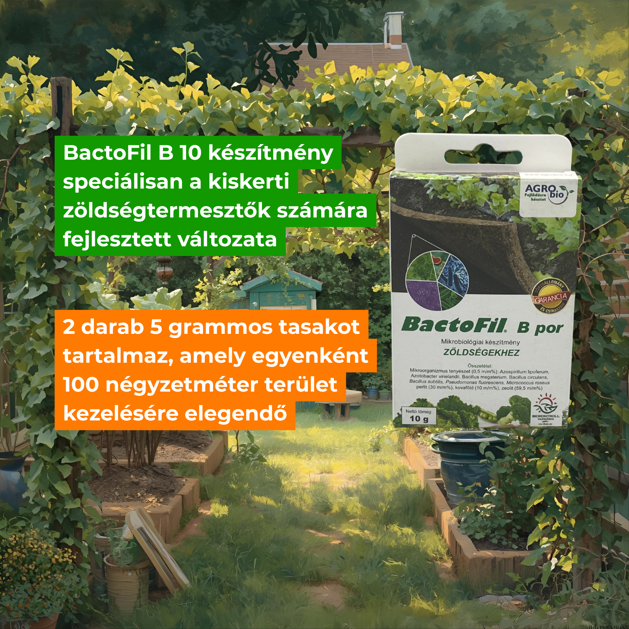 BactoFil B 10 prášok Zelenina 10 g