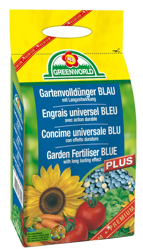 ASB komplexné záhradné hnojivo BLUE PLUS 5 kg