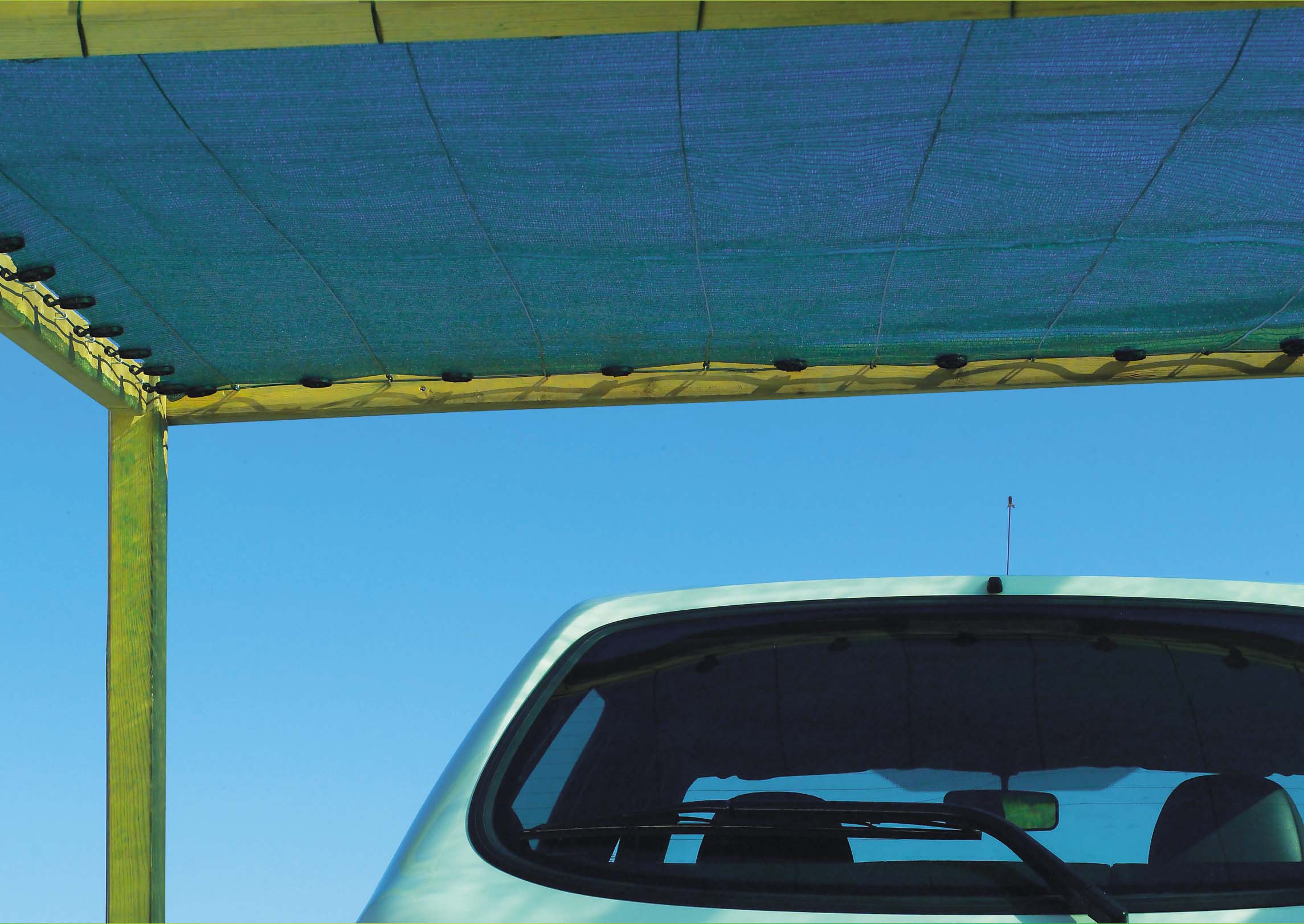 Árnyékoló háló zöld Sun-Net 2x100 m