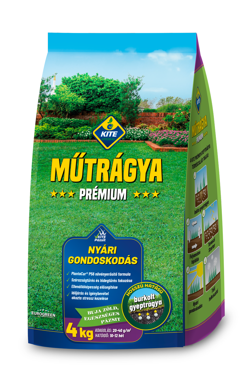 KITE Premium Summer care lawn manure (17-00-22+3 Mg) 4 kg