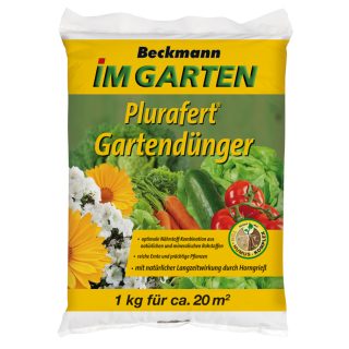 Beckmann Plurafert univerzális kerti növényekhez7+4+10 + 40 % szerves anyag tartalommal 1 kg