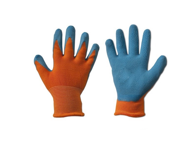 Detské rukavice oranž, latex 3
