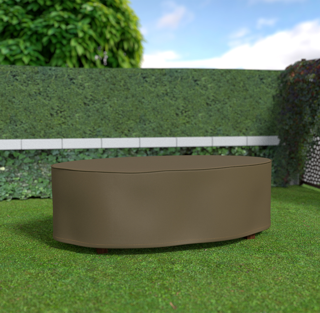Kryt na záhradný oválny stôl Covertop 230x130x70 cm