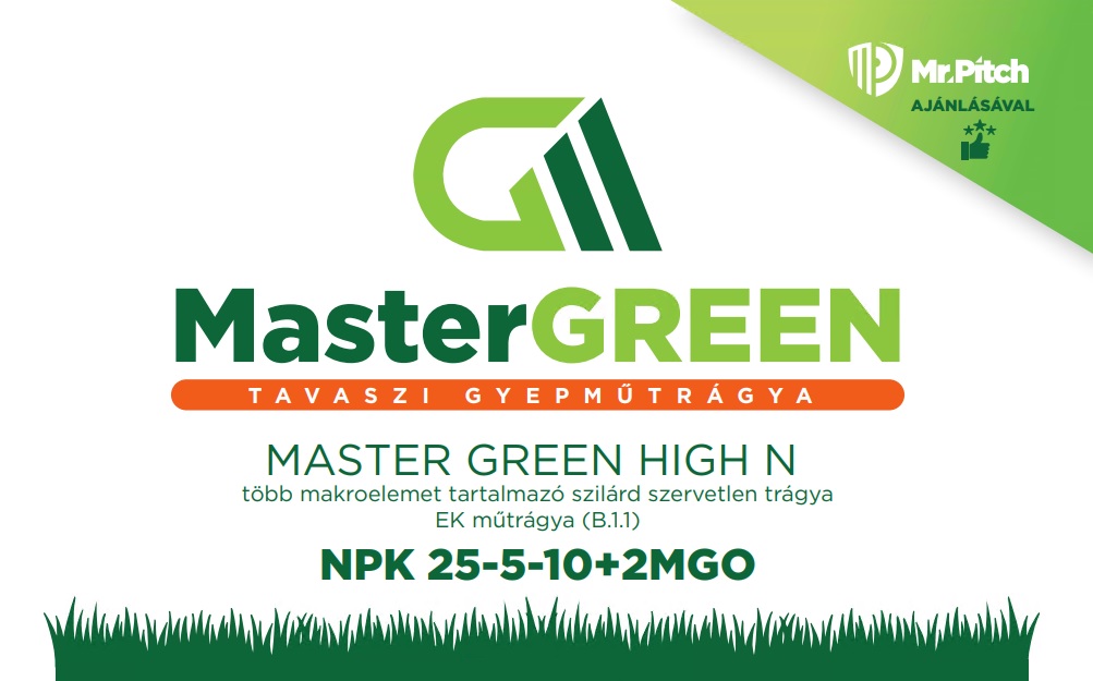 Hnojivo Master Green High N (25-5-10+2MgO+TE) 20 kg