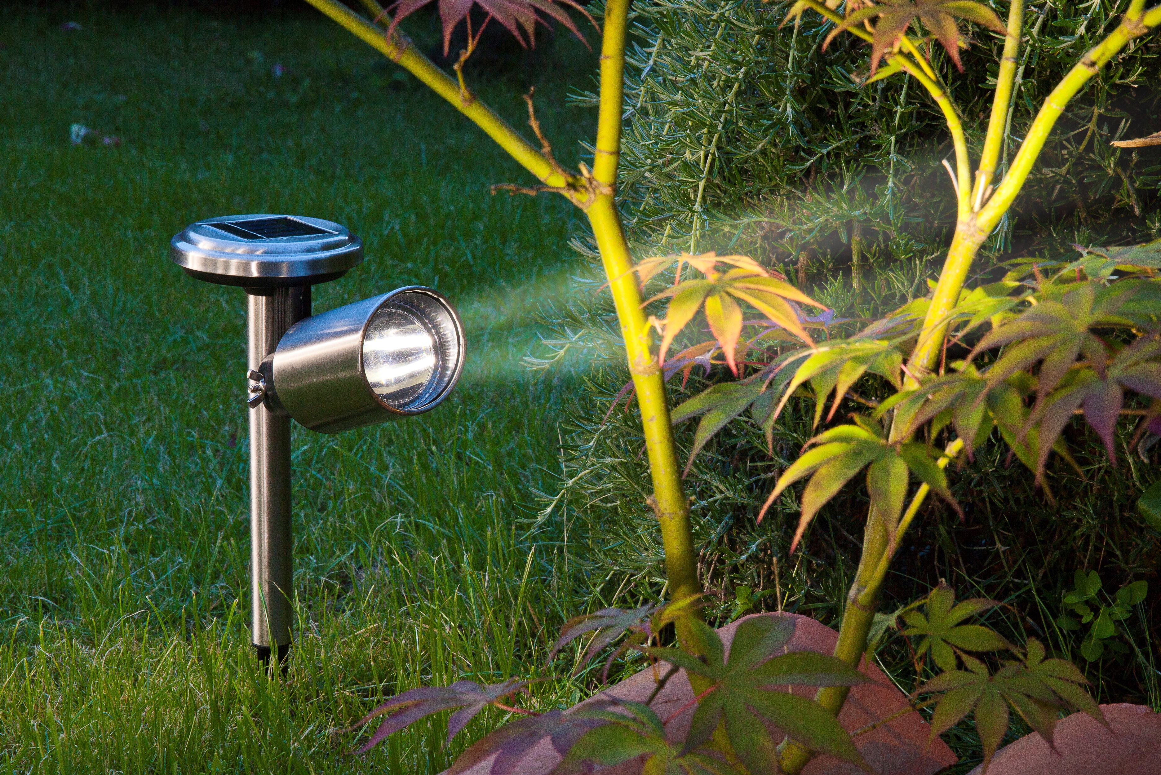 Záhradná lampa, vpichovacia, solárna Scoop 22x9,8x25 cm cm