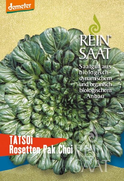 Ázijský šalát organický Tatsoi Rein Saat cca 500 semien