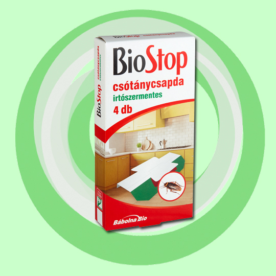 BioStop Csótánycsapda 4 db-os