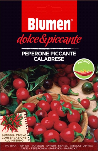 Kalabria silné pepperóni – štipľavé 20 semien