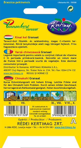 Čínska kapusta Granaat 3g