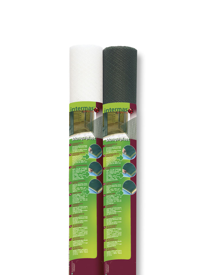 Műanyag szúnyogháló Mosquiplast zöld 1,2x50 m