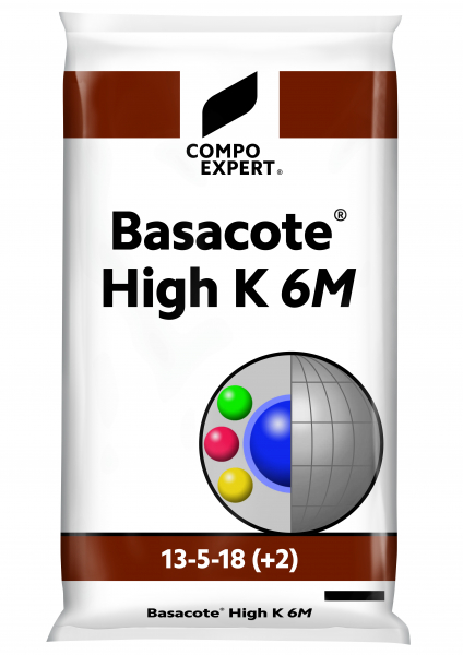 Basacote Plus High K 13+5+18+2MgO+TE 6 mes. 25 kg