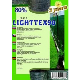 Fence mesh LIGHTTEX90 0,8X10 m green 80%