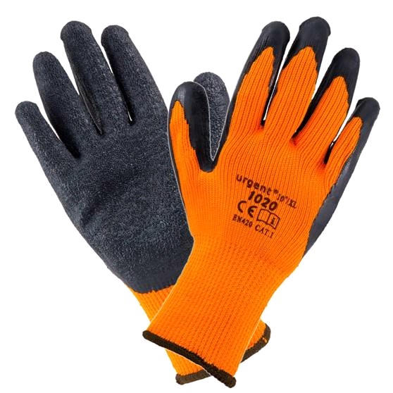 Ochranné rukavice zimné máčané Urgent 10-ky